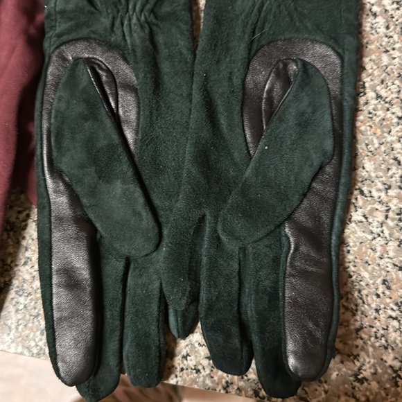 Elbow length Target leather suede tall evening opera gloves luxury phone touch - Picture 4 of 12